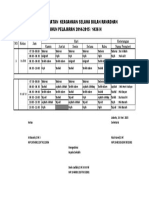 Jadwal Kegiatan Keagamaan Selama Bulan Ramadhan TAHUN PELAJARAN 2014-2015 / 1436 H