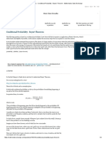 Statistics - Conditional Probability - Bayes' Theorem - Mathematics Stack Exchange