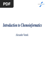 Introduction To Chemoinformatics - Vernek