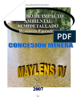 Resumen Ejecutivo Maylens IV