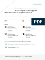 Honing Et Al - Without It No Music Cognition, Biology and