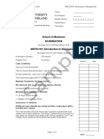 MGTS1301 Sample Exam S2 2016