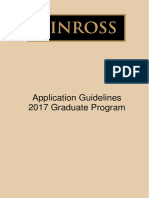 Application Guidelines Kinross Tasiast Graduate Program July 2017