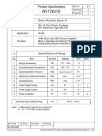 Product Specifications: FMSC-PSDA-002-01 Rev.1