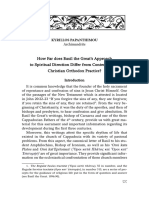 How Far Does Basil The Great's Approach To Spiritual Direction Differ From Contemporary Christian Orthodox Practice?