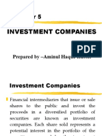 Chapter - Investment Companies