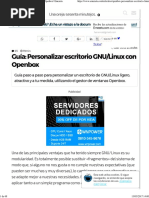 Guía - Personalizar Escritorio GNU - Linux Con Openbox - Emezeta