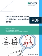 Observatoire Theses 2016