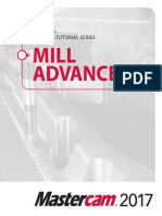 Mastercam 2017 Mill Advanced Training Tutorial SAMPLE PDF