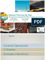 Network Planning Na Vale: Planejamento Integrado Da Malha Produtiva de Ferrosos