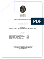 Group 11 - Plant Design I - Interim Report