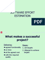 Software Effort Estimation