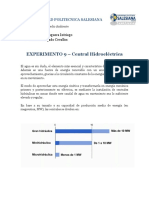 Experimento 9. - Central Hidroeléctrica