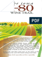 Iowa Wineries and Wine Tasting Brochure