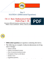 02.1.1 - Some Basic Mathematical Models Direction Fields