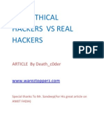 Fake Ethical Hackers Vs Real Hackers