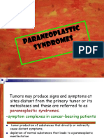 Paraneoplastic Syndromes