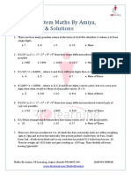 Maths by Amiya - Number System - 100 PDF