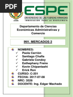 Empresa Confiteca Informe