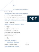 Finding The Sum of Arithmetic Sequence