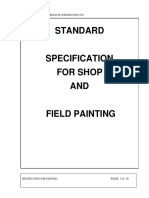 D. Specs For Field & Shop Painting