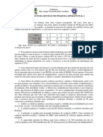 (1°) Lista-Revisão de Pesquisa Operacional I