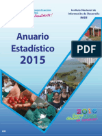 Anuario Estadistico 2015