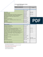 Academic Calendar Fall 2017 - Spring 2018