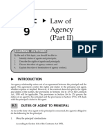 Topic 9 Law of Agency (Part II)