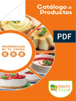 Catalogo Productos Macro Food 2016