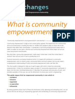 What Is Community Empowerment PDF