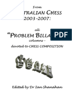 Ian Shanahan - Australian Chess (2003-2007)