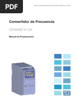 WEG Cfw300 Manual de Programacion 10003639158 1.2x Manual Espanol