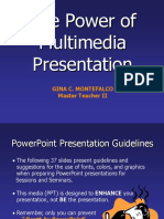 Power of Multimedia Presentation