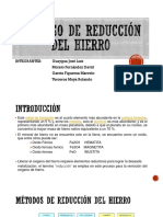 Proceso de Reducción Del Hierro-1