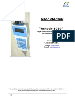 User Manual Achook-1080, G726A, UM0084 - Latest