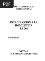 Intro Homiletica