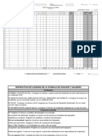 Formato Planilla Trimestral 2015