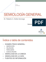 Semana 1 Sesión 4 - Semiologia General - Dr. Aviles