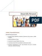 1 Unidad Desarrollo Personal