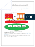 How To Configure The Guest Domains On LDOM