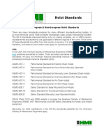 Hoist Standards PDF