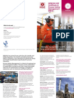 HSE Certificate in Process Safety Management Leaflet - A5 - AW2 - Web222017221413