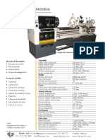 Torno Paralelo STY-50 Folleto