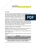 Cb004 Fundamentos de CC Naturales y Del Ambiente