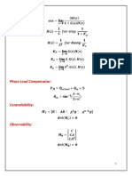 Steady State Error