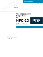 Thermodynamic Properties Of: Dupont Fluorochemicals