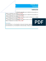 Planilla de Excel para Calculo de Interes Simple y Compuesto