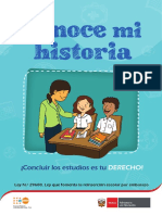 Cartilla Ley 29600 Conoce Mi Historia PDF