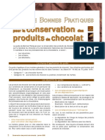 Guide Conservation Chocolat